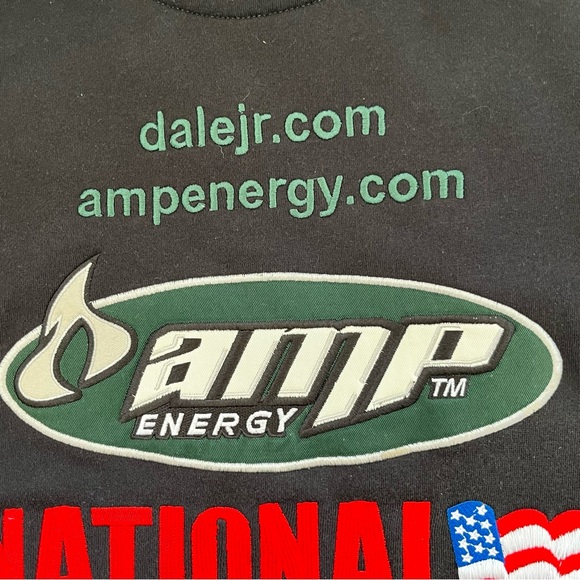 Chase Authentics Men’s Dale Earnhardt Jr Full Zip Hoodie Jacket Size Large - Picture 8 of 14